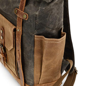 Roll Top Rucksack - Bison Rover