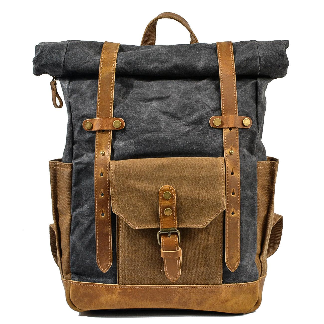 Roll Top Rucksack - Bison Rover