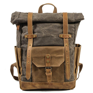 Roll Top Rucksack - Bison Rover