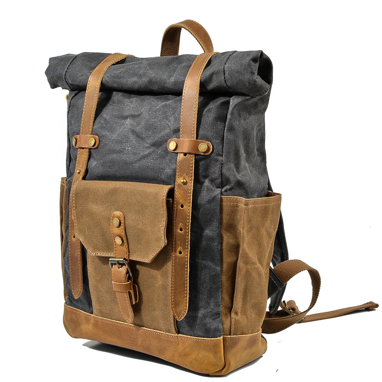 Roll Top Rucksack - Bison Rover